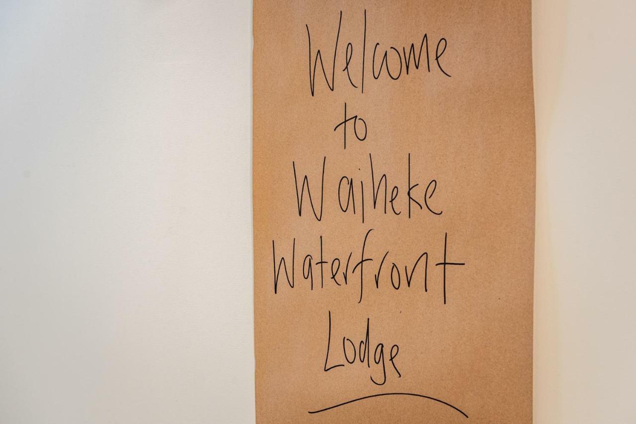 Waiheke Waterfront Lodge Oneroa Luaran gambar